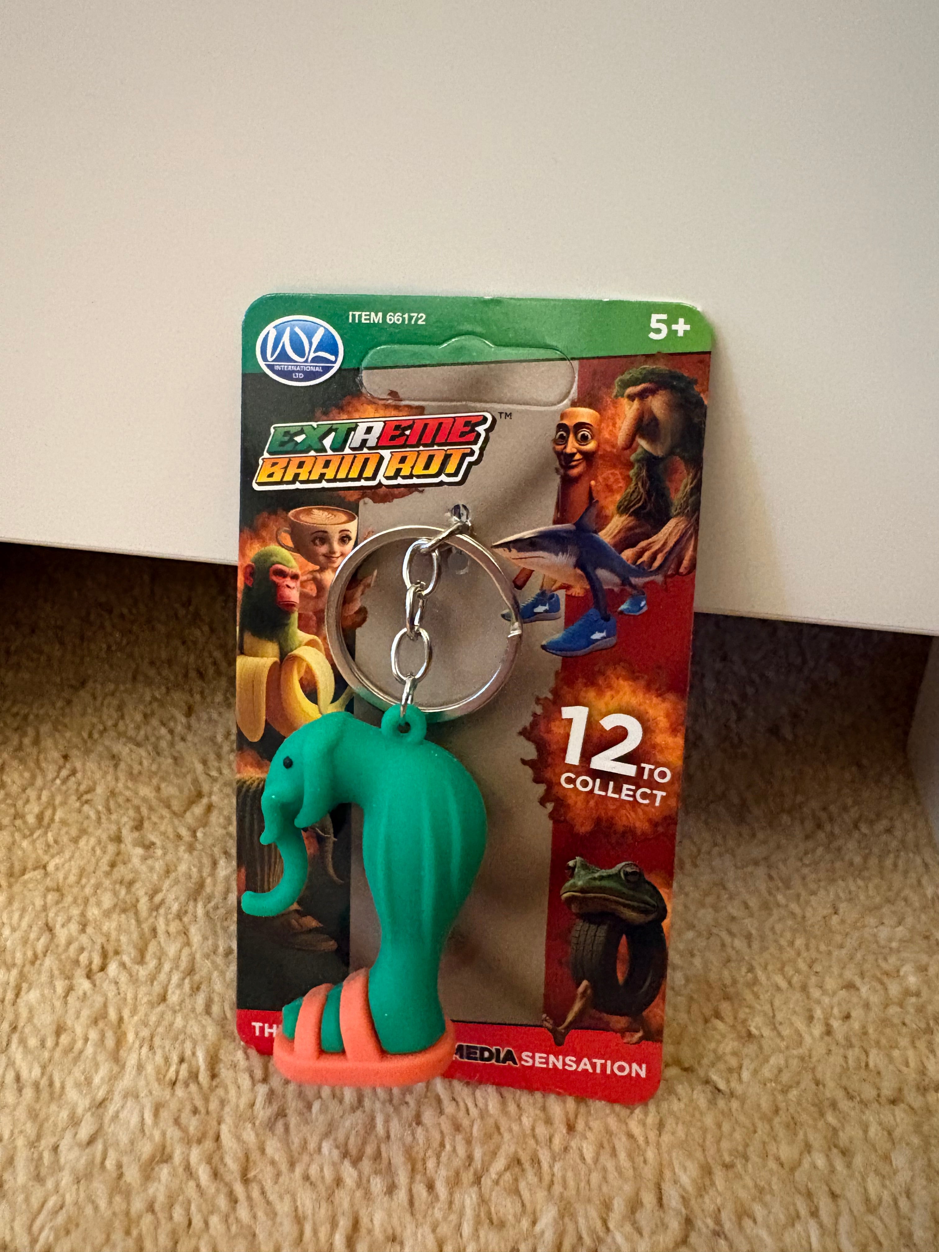 3D Brainrot Keychain