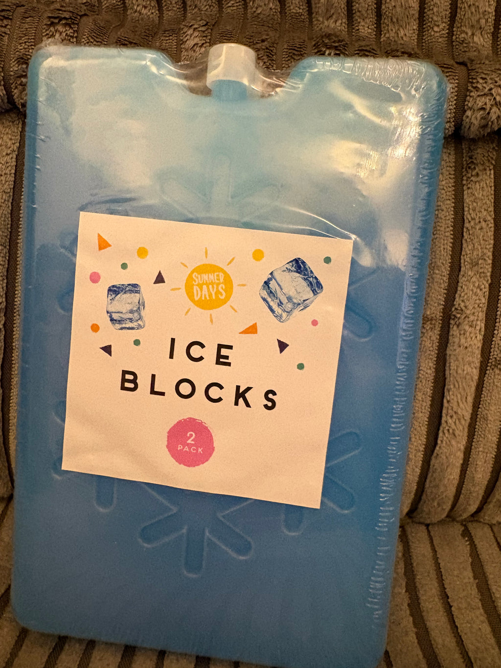 2 pack of Ice blocks