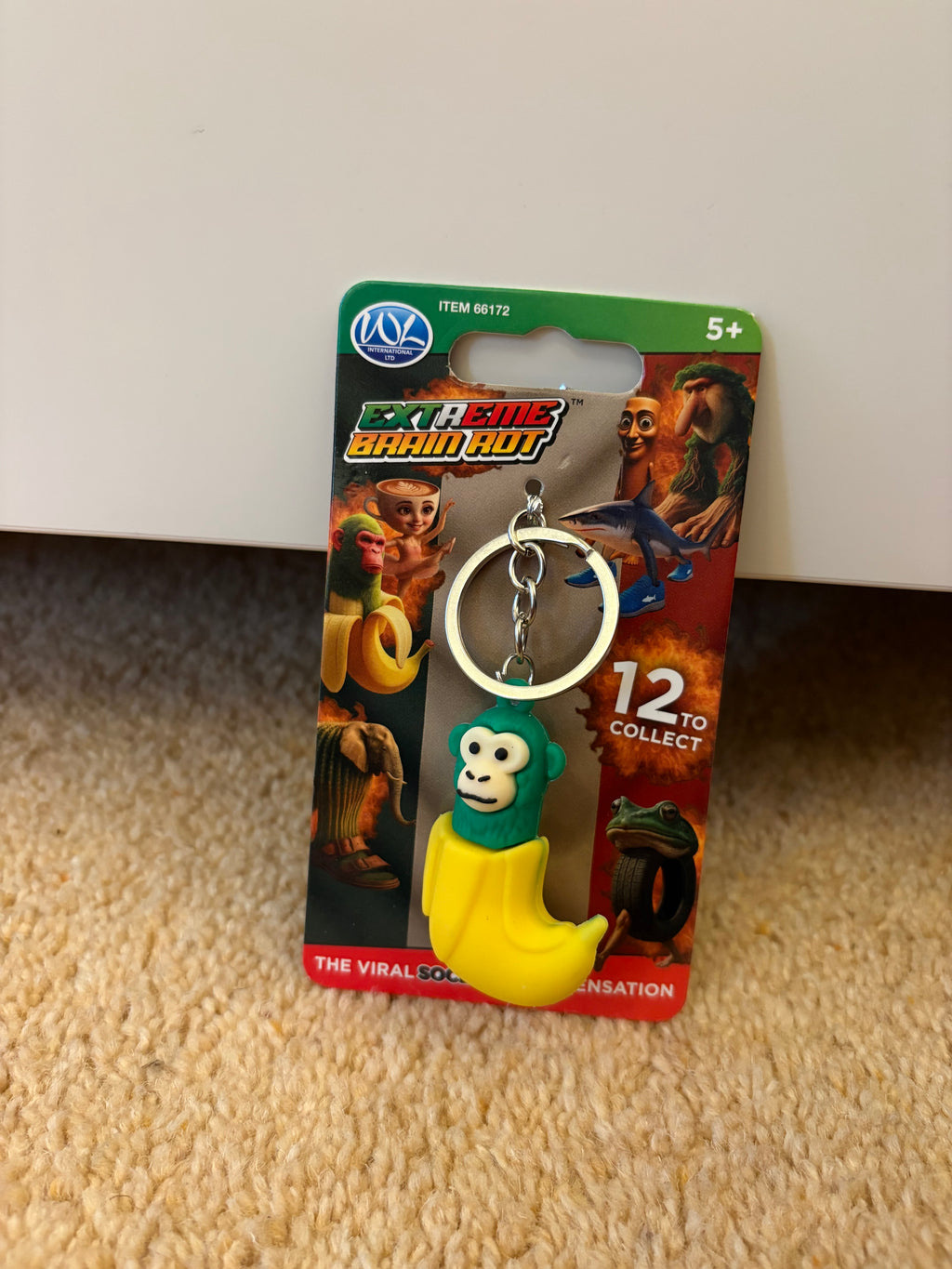 3D Brainrot Keychain