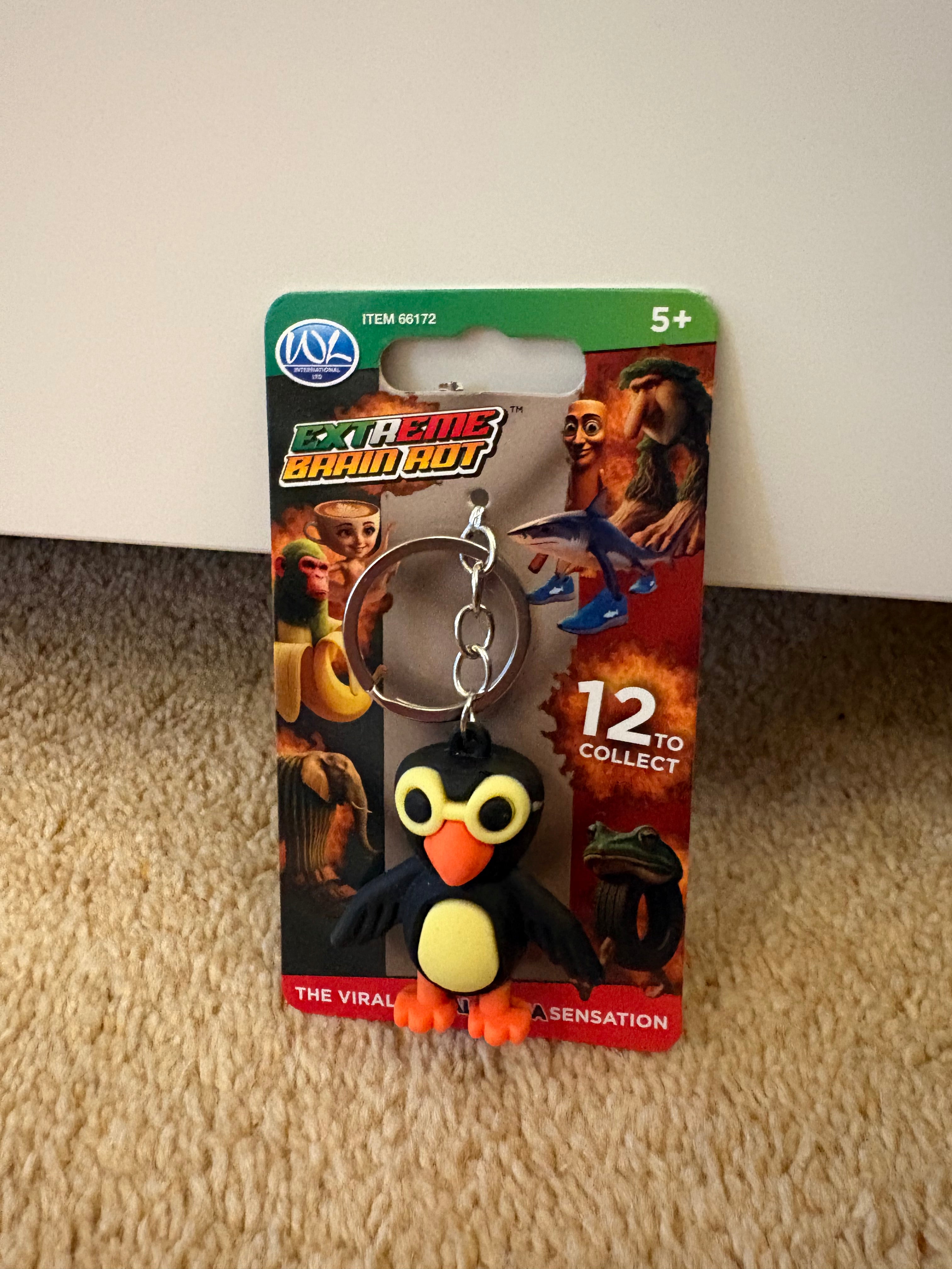 3D Brainrot Keychain