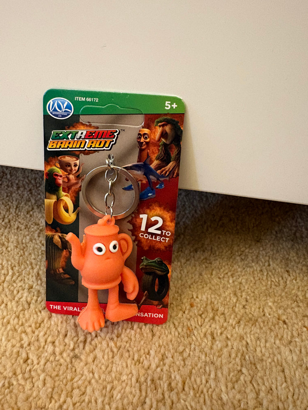 3D Brainrot Keychain