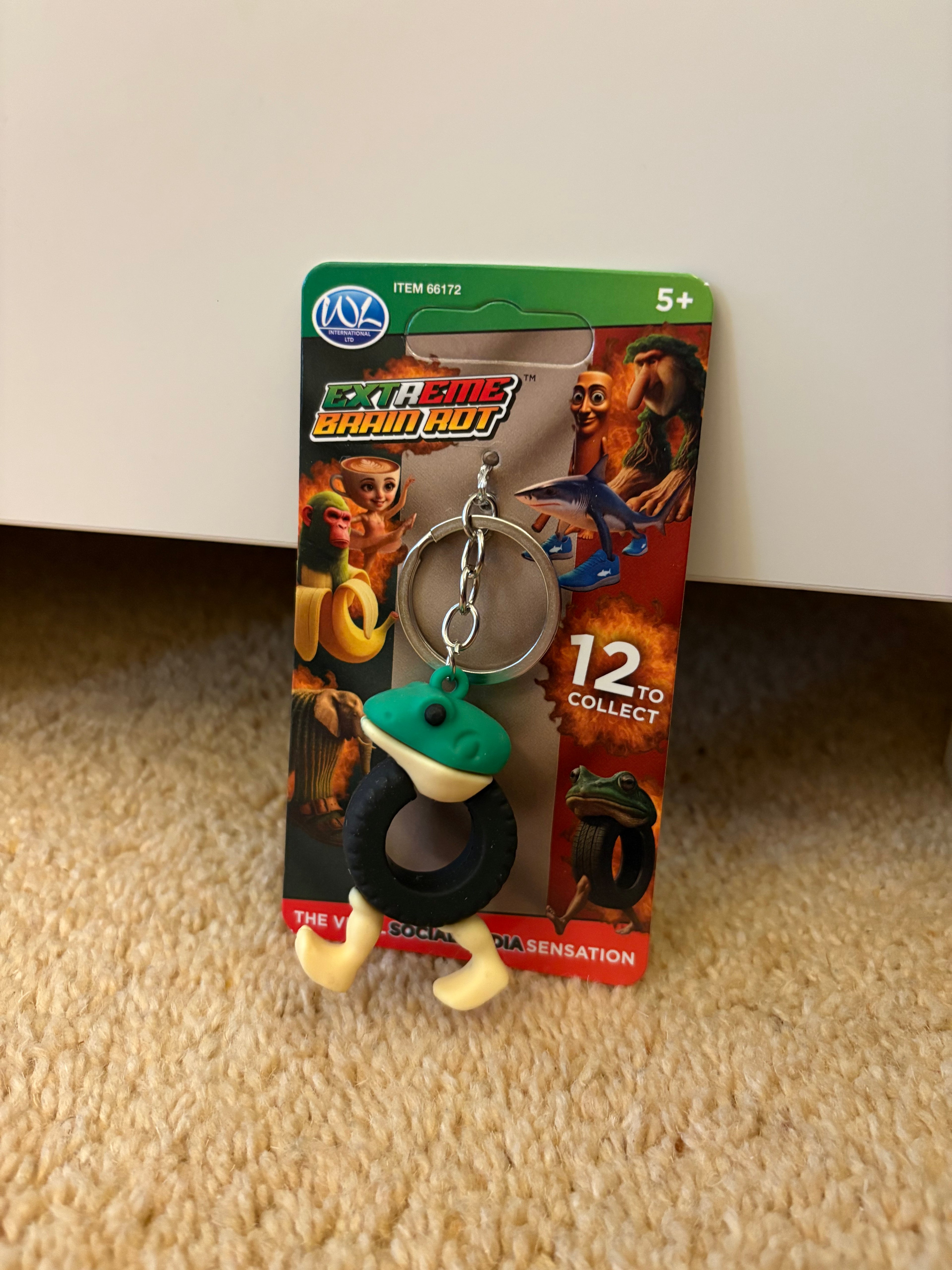 3D Brainrot Keychain