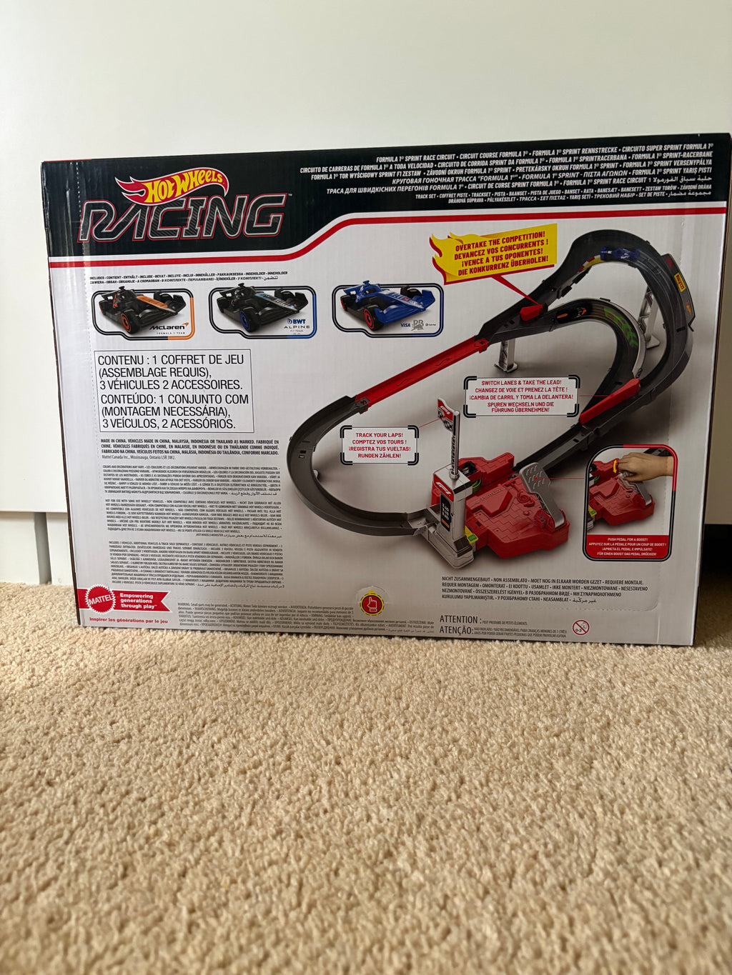 Hot wheels Formula 1 sprint track