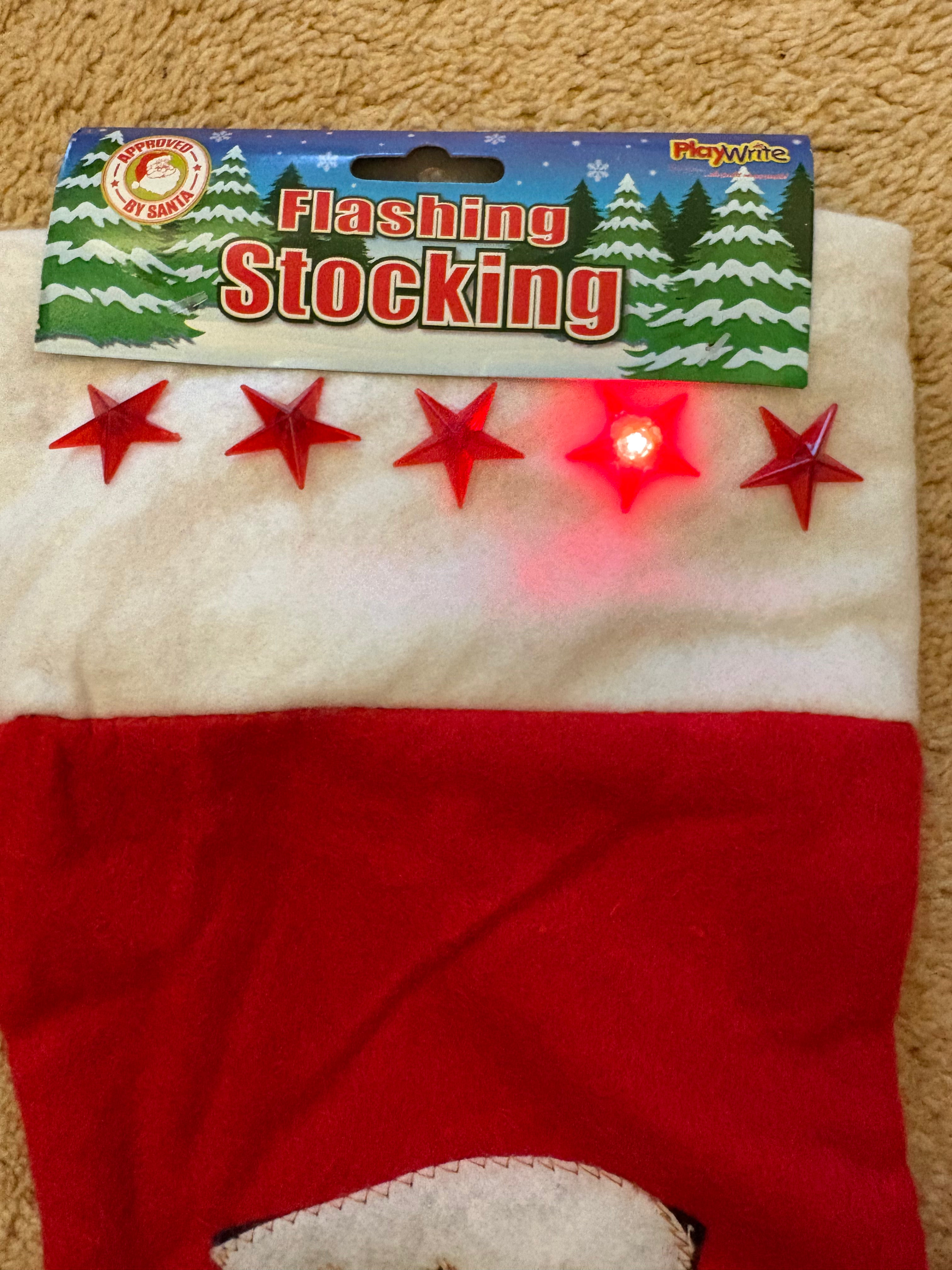 Light up Christmas Stocking