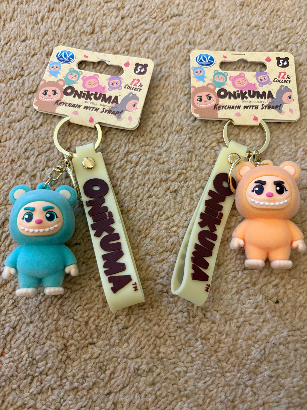 Onikuma keyrings
