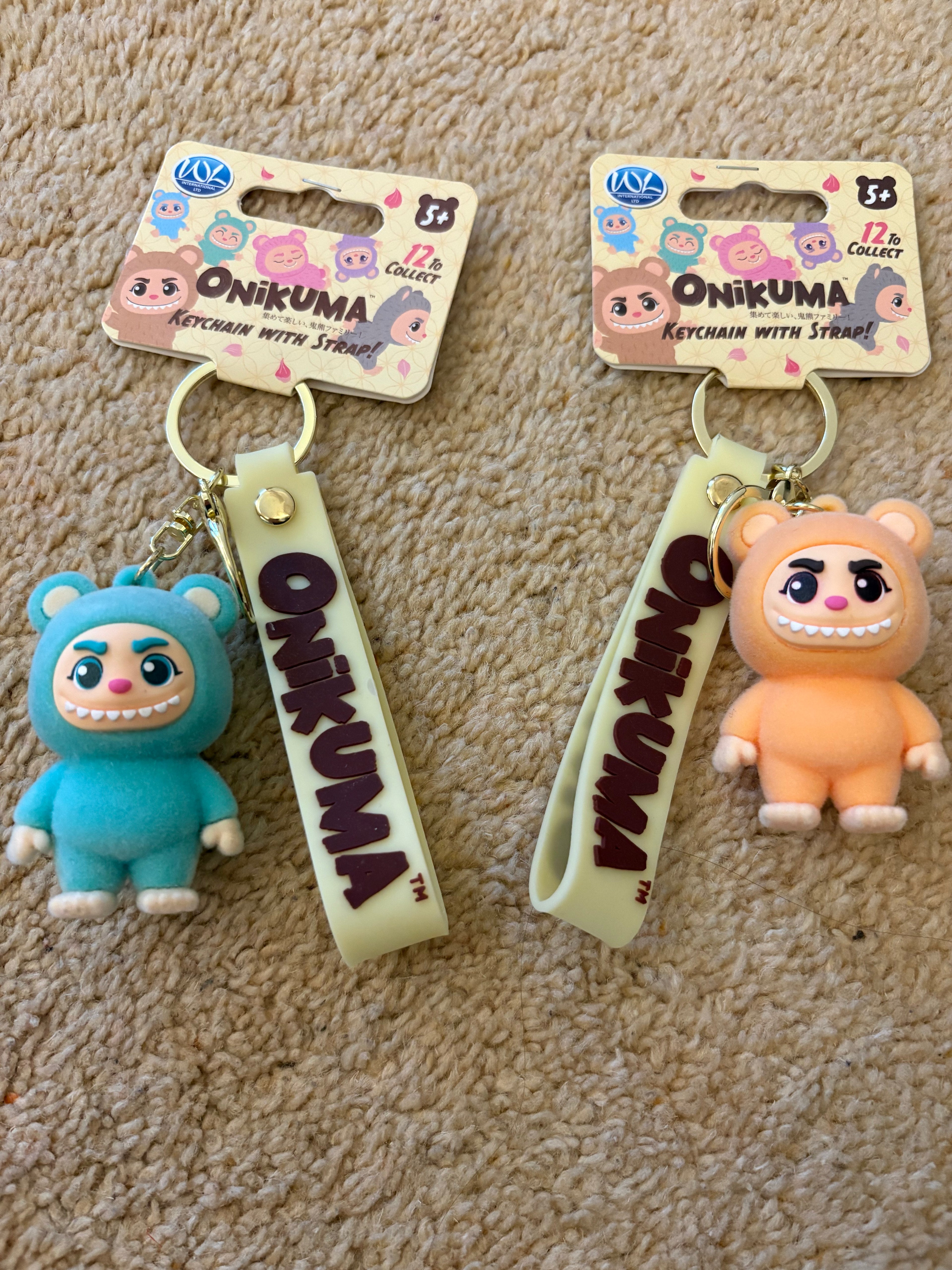 Onikuma keyrings