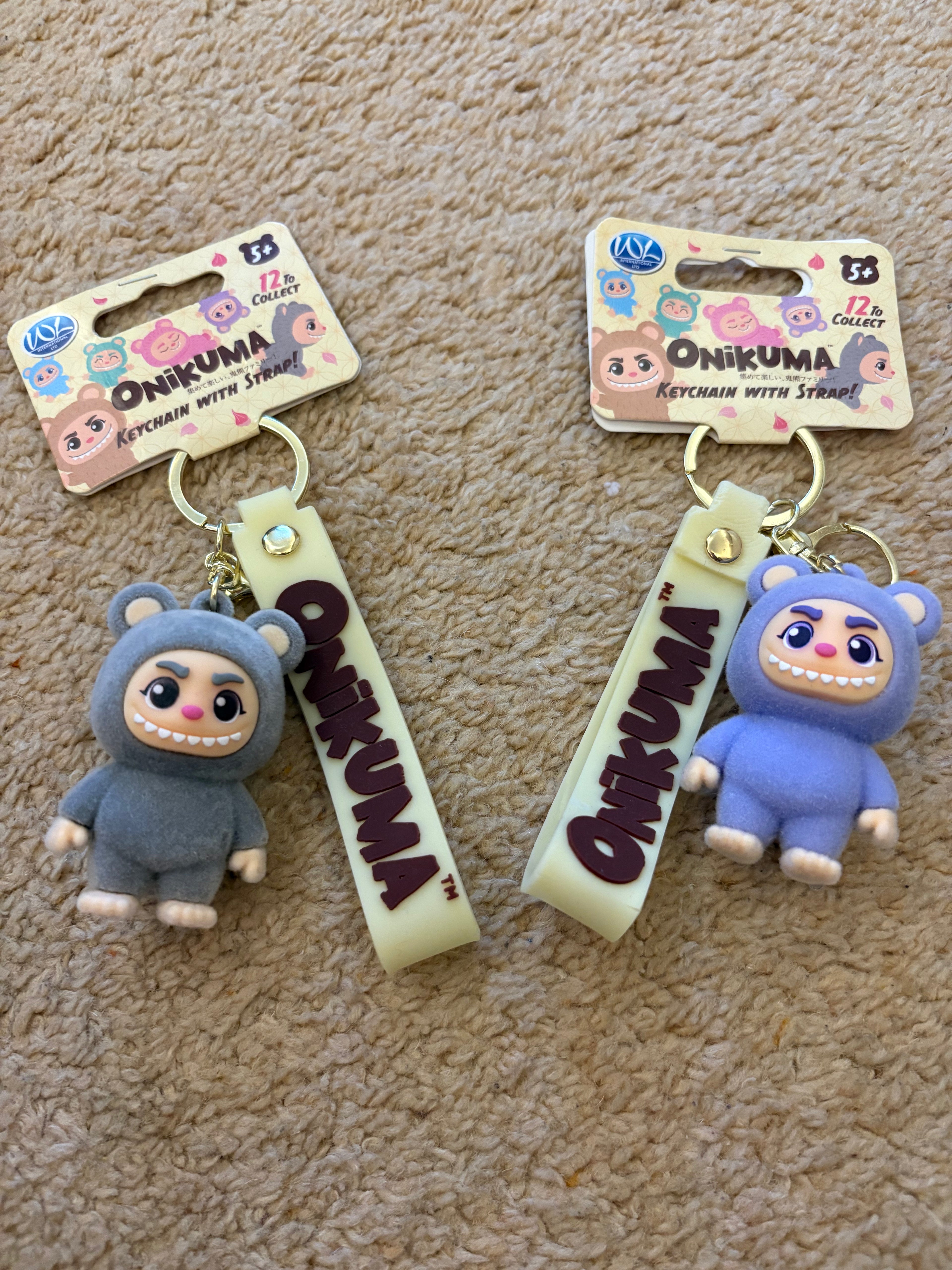 Onikuma keyrings