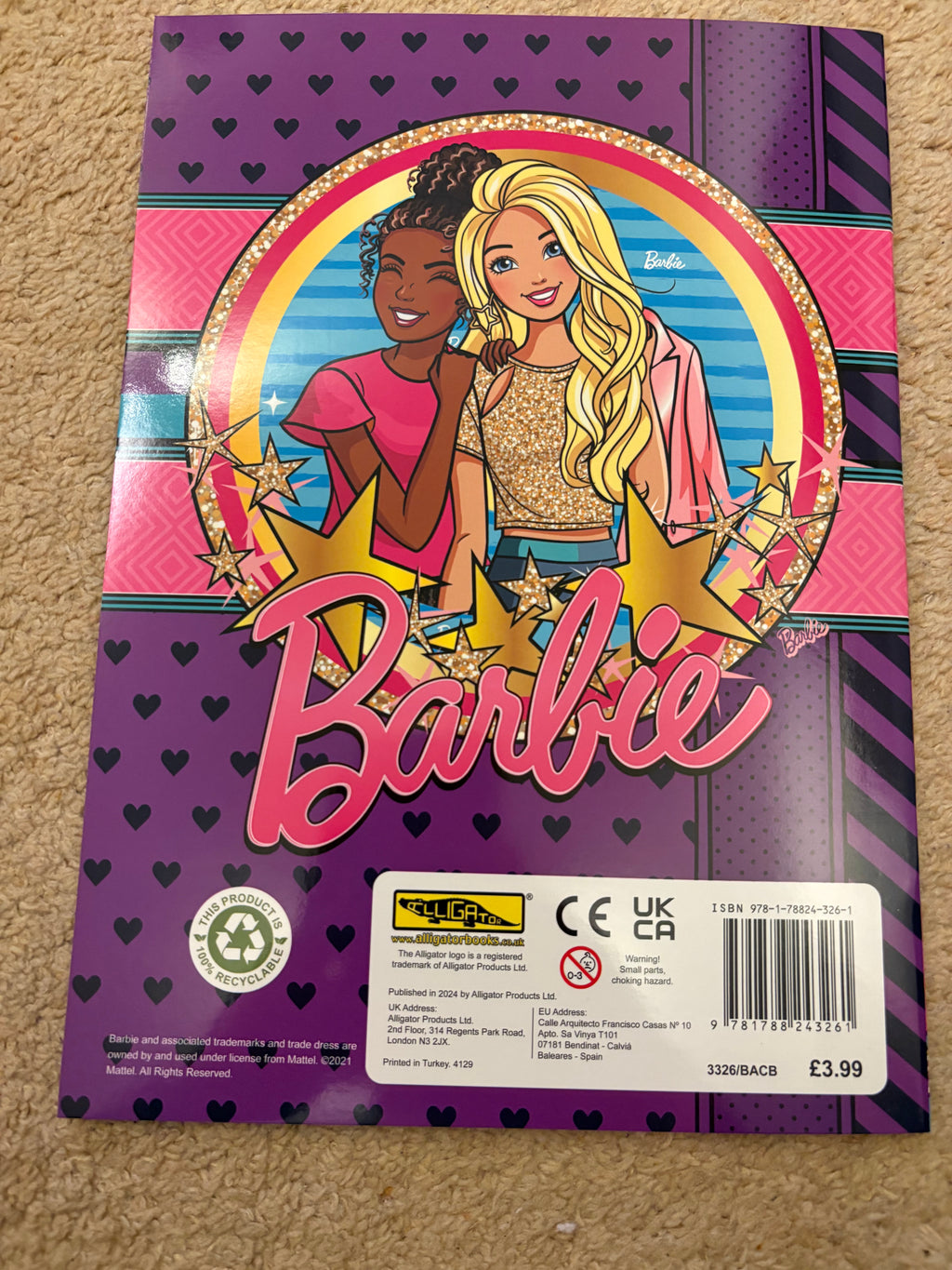 Barbie colouring Book
