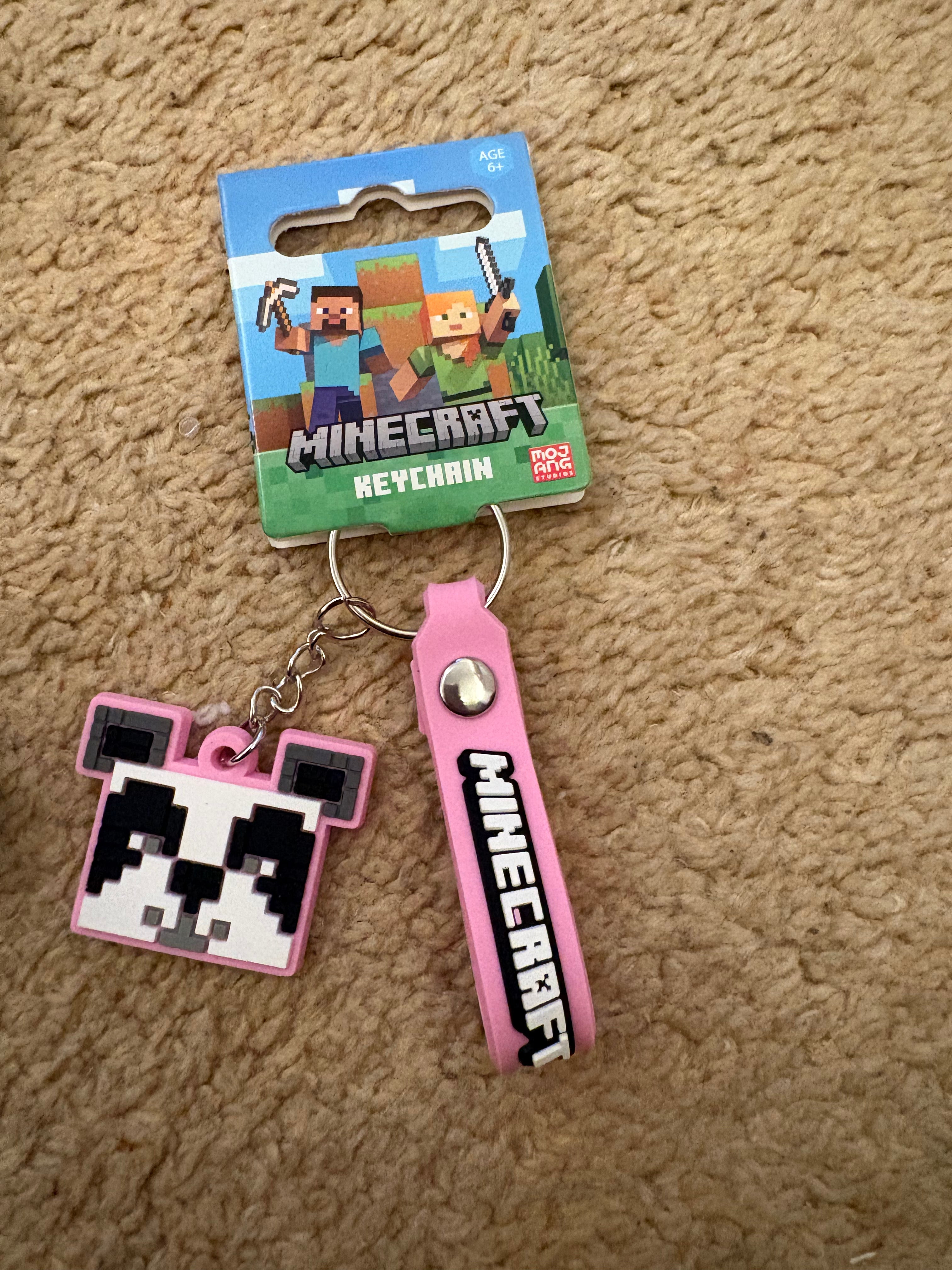 Minecraft soft Puv Charm 4Assorted