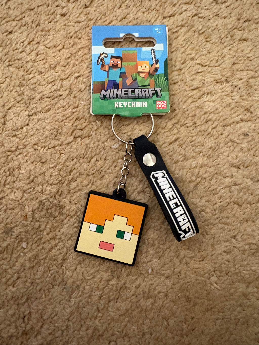 Minecraft soft Puv Charm 4Assorted