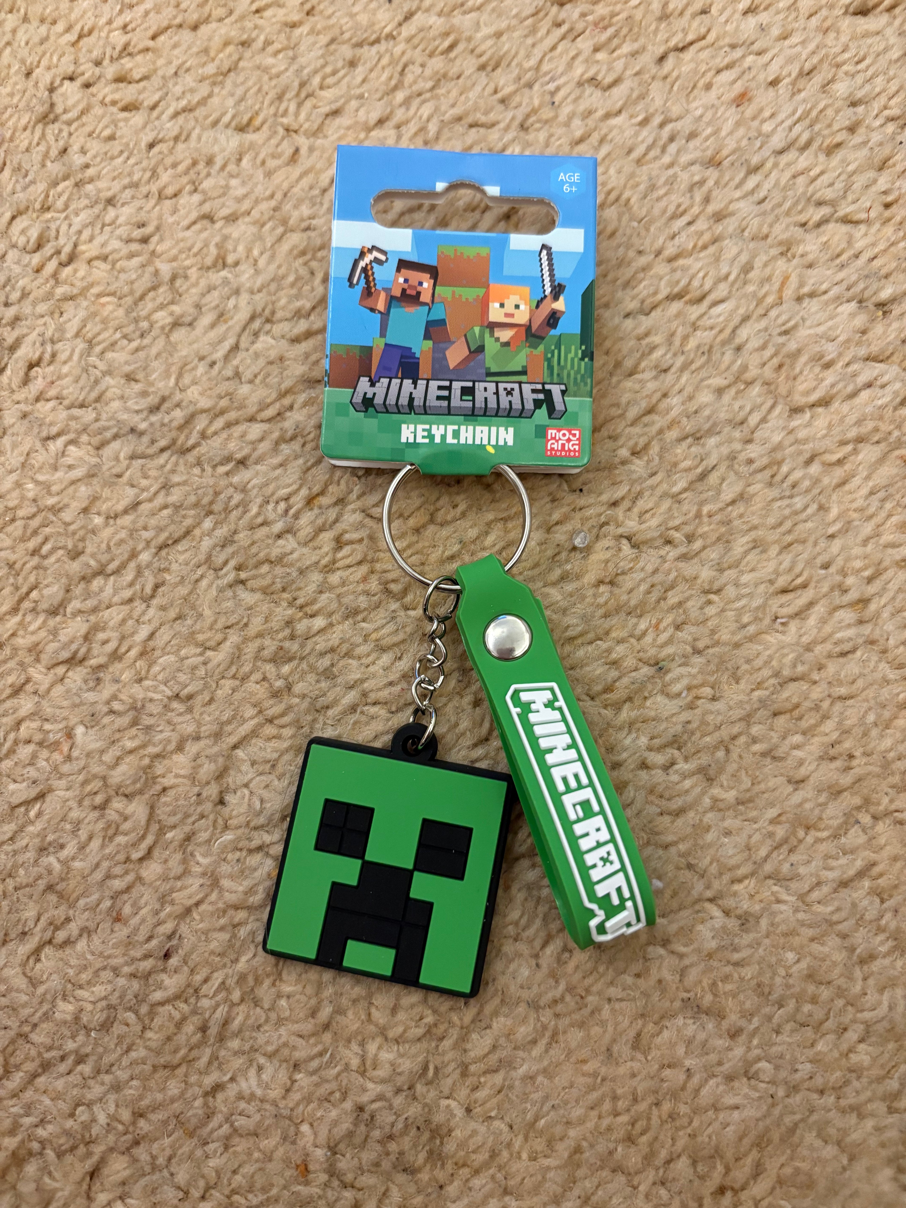 Minecraft soft Puv Charm 4Assorted