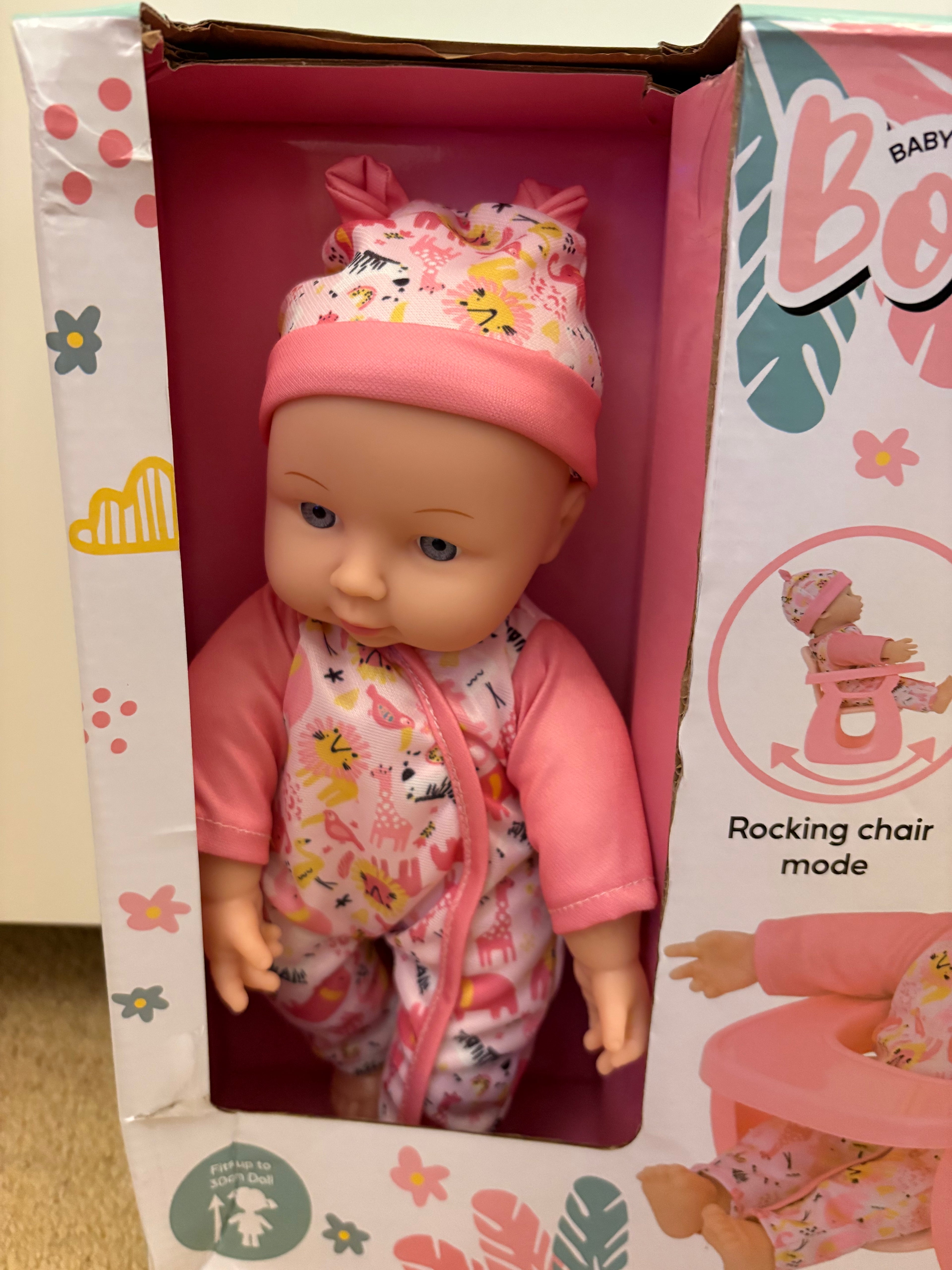 Baby Boo doll with 2 in 1 Chair