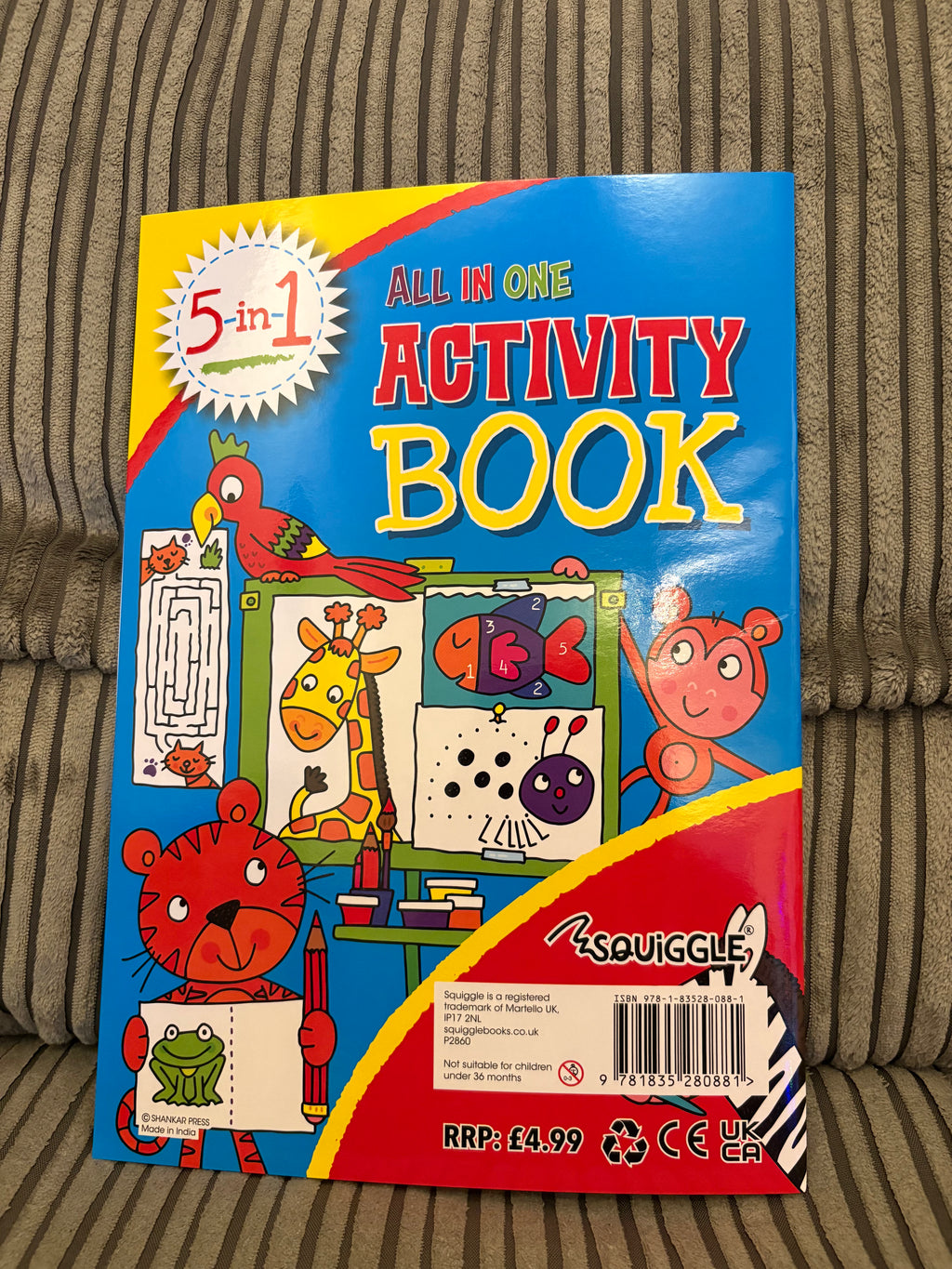 5 in 1 activity Book