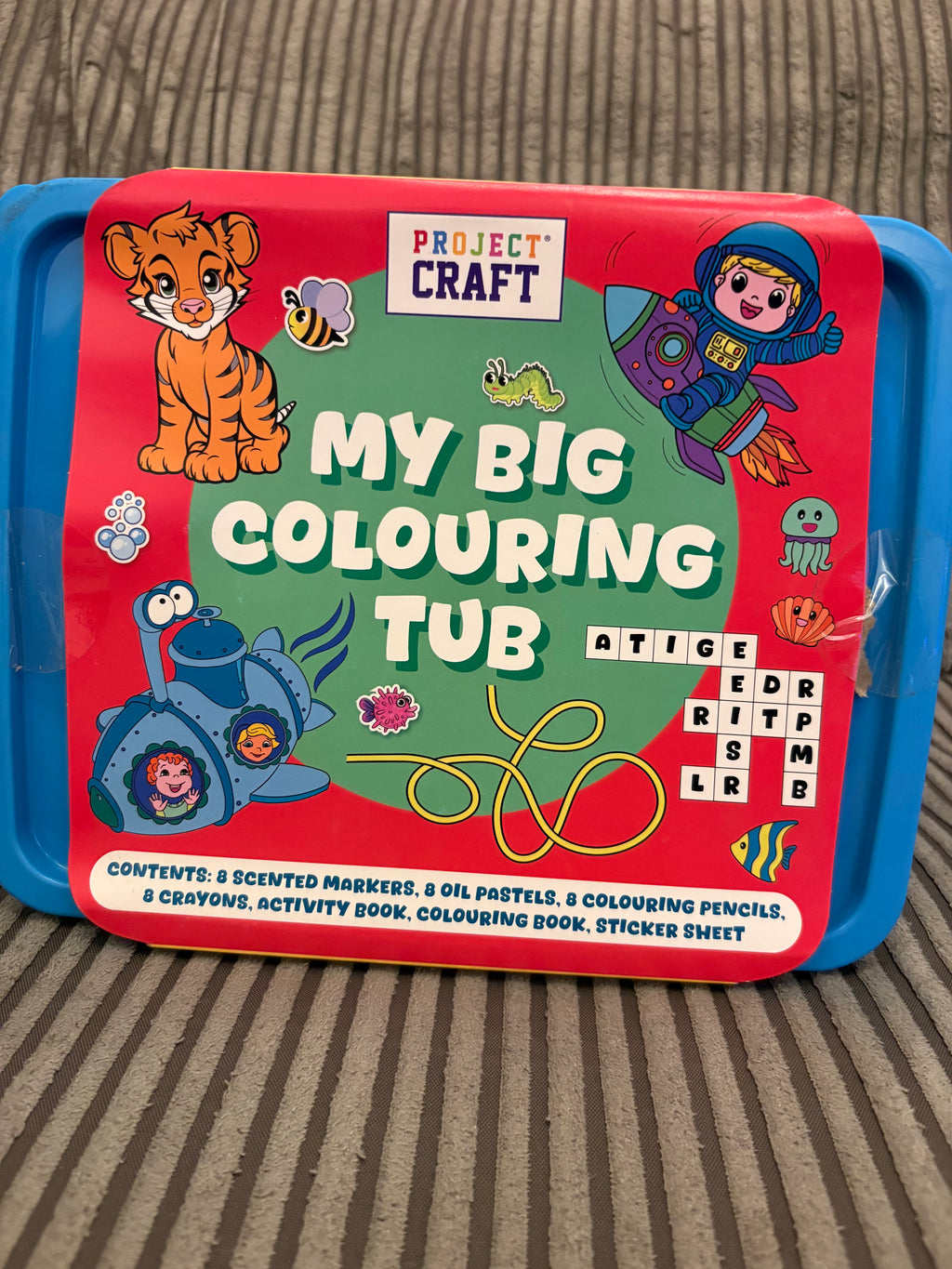 My Big Colouring tub