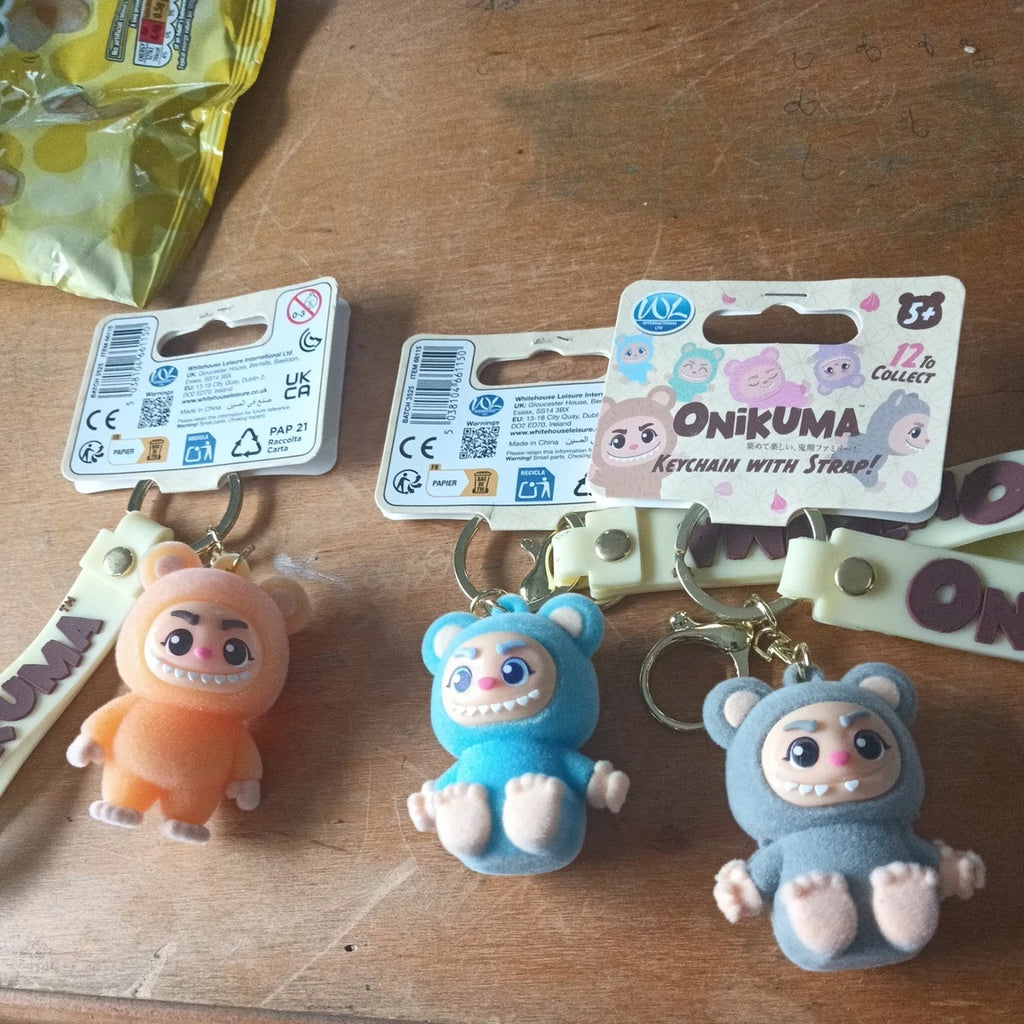 Onikuma keyrings