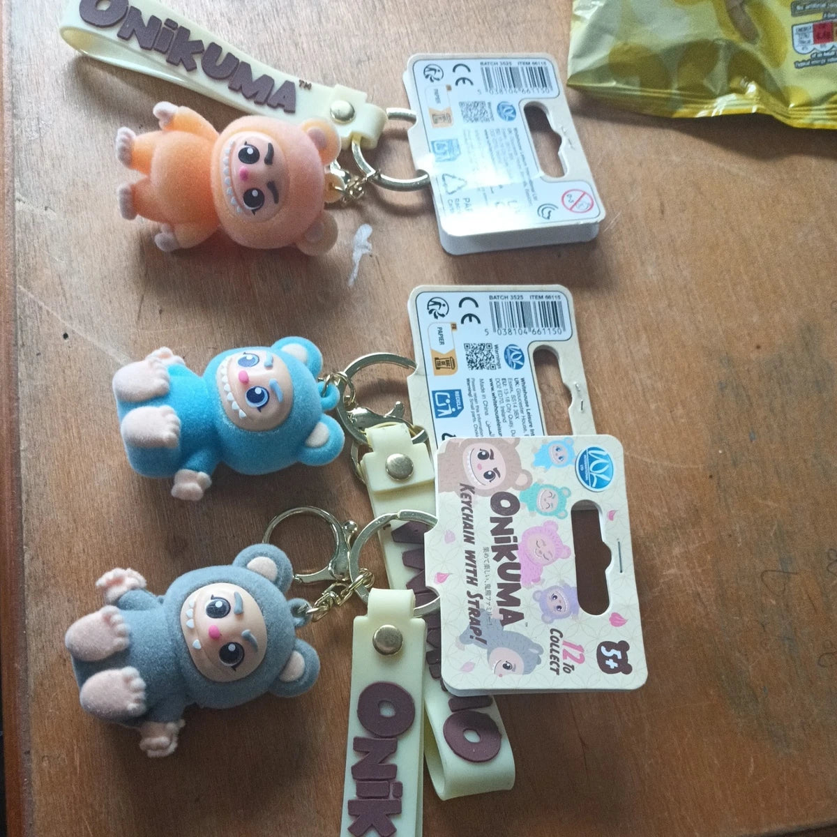 Onikuma keyrings